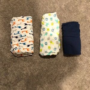 Pottery Barn Kids Crib Sheets and Mattress Pad